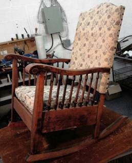 antique rocking chair